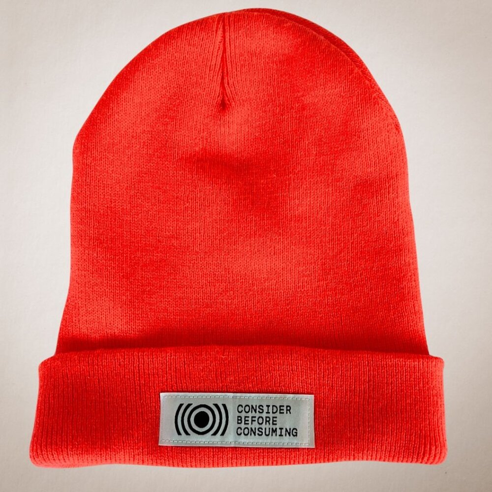 Neon Orange Beanie